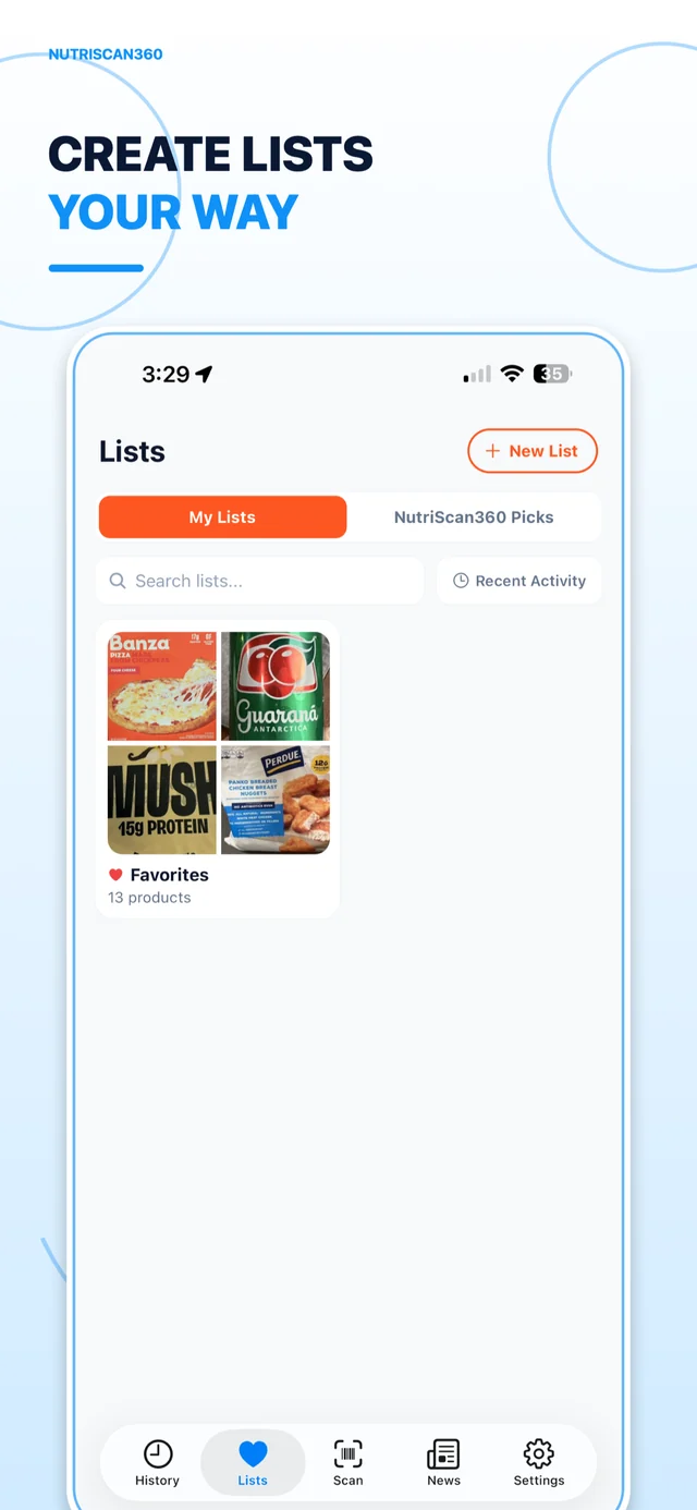 Save and share your picks